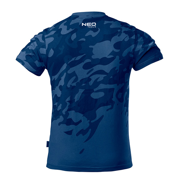 Tricou camo imprimeu navy nr.m/50 neo tools 81-603-m