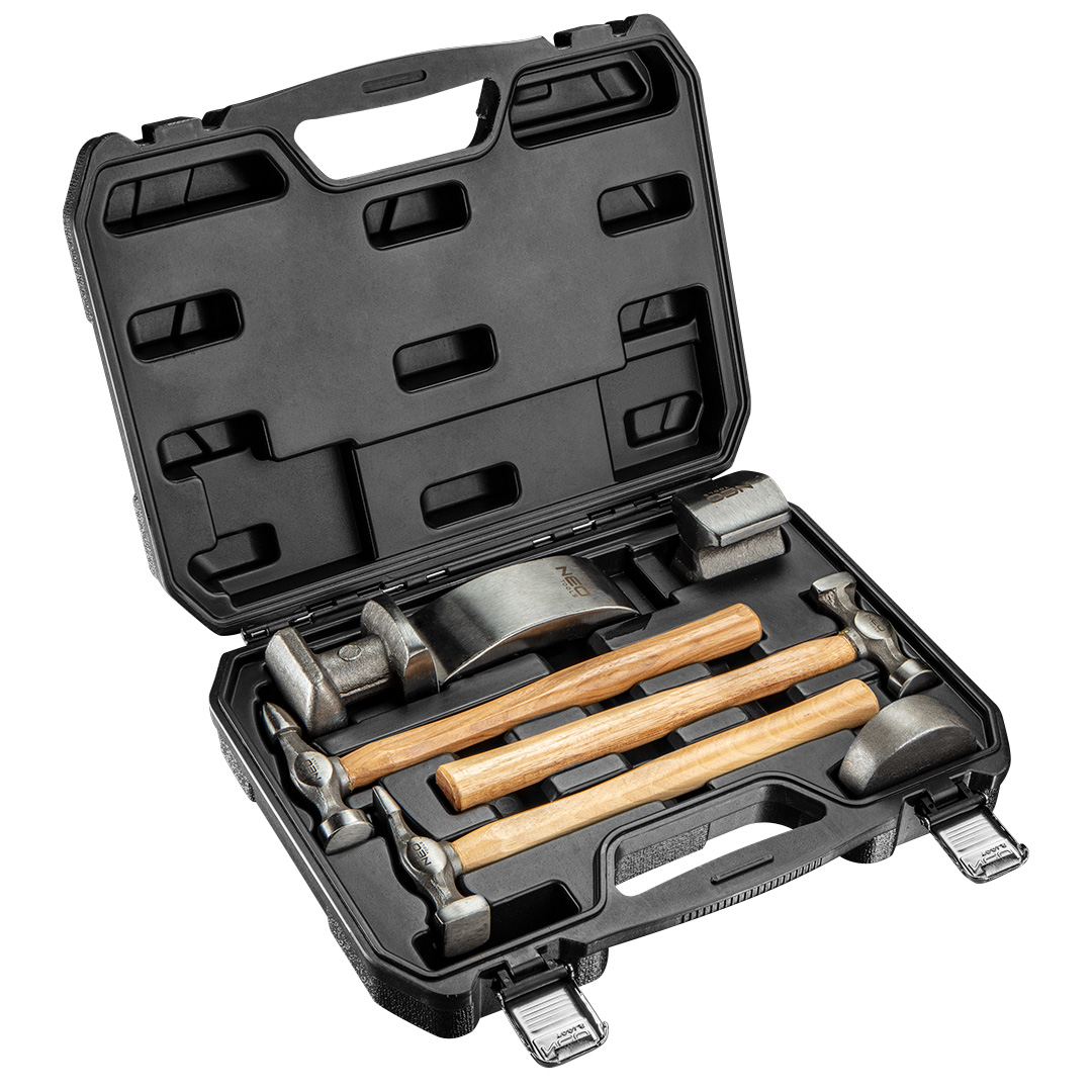 Set ciocane si nicovale pentru caroserie neo tools 11-640