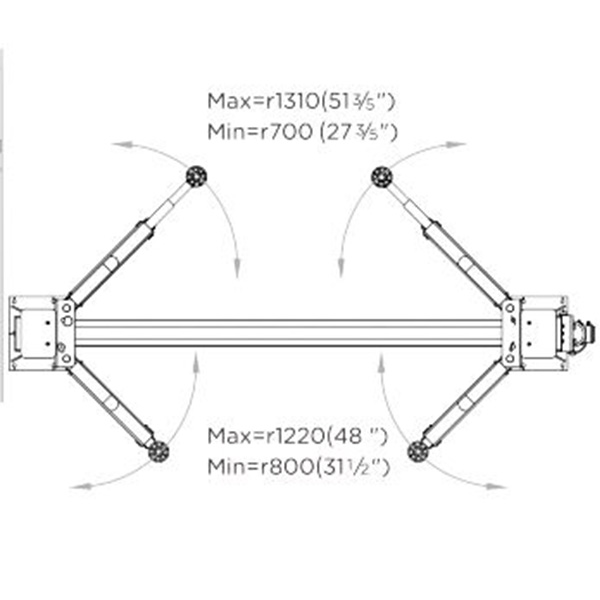 Elevator cu doua coloane cu podea libera mm superlift 4000 uc magneti marelli 007935018175 - 1 | YEO