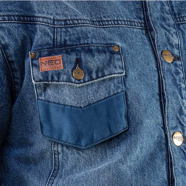 Geaca de lucru denim nr.xl/54 neo tools 81-557-xl - 2 | YEO