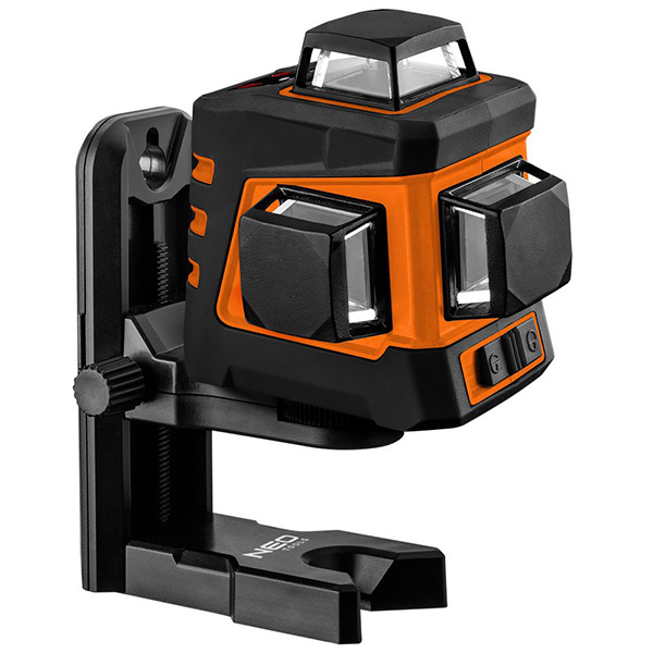 Nivela laser 3d autonivelanta, 360°, 20m, suport magnetic neo tools 75-108