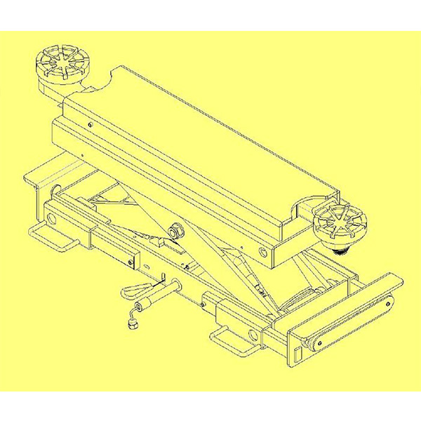 Cric glisant electric 3t pentru elevatorul foarfeca mm superlift 5000 sc magneti marelli 007935018220