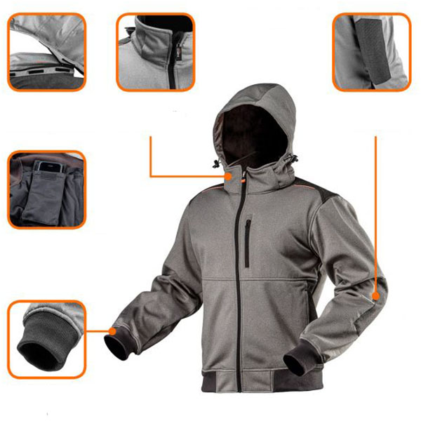 Jacheta de lucru softshell nr.58 neo tools 81-551-xxl