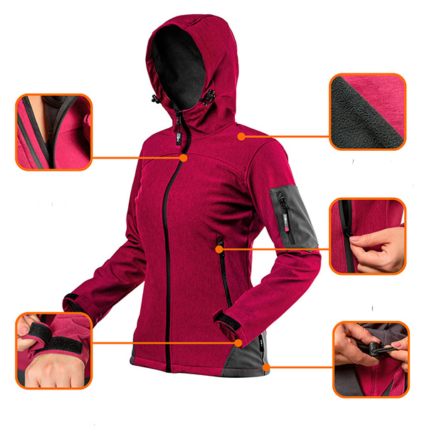 Jacheta de lucru pentru femei softshell nr.xxl/44 neo tools 80-550-xxl