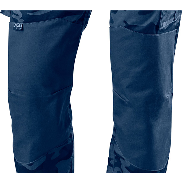 Pantaloni camo navy nr.m/50 neo tools 81-223-m - 2 | YEO