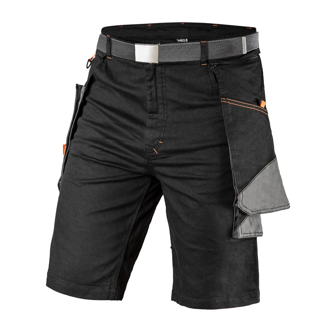 Pantaloni scurti cu buzunare detasabile hd slim nr.l/52 neo tools 81-278-l