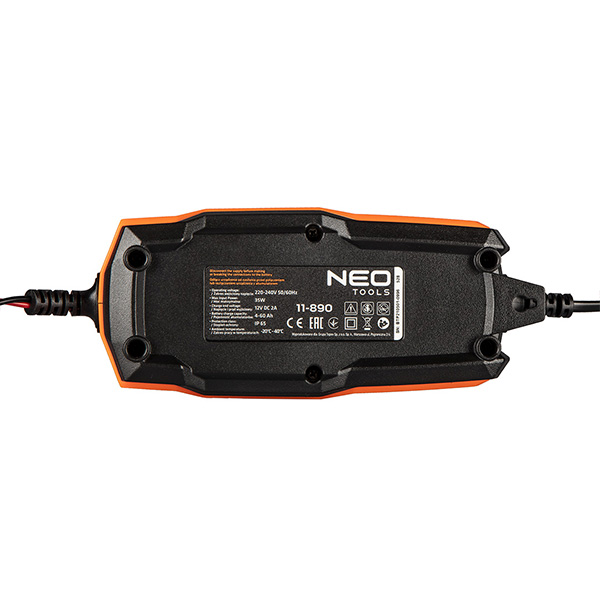 Incarcator automat 2a/35w, 4/60ah pentru baterii acide neo tools 11-890 - 1 | YEO