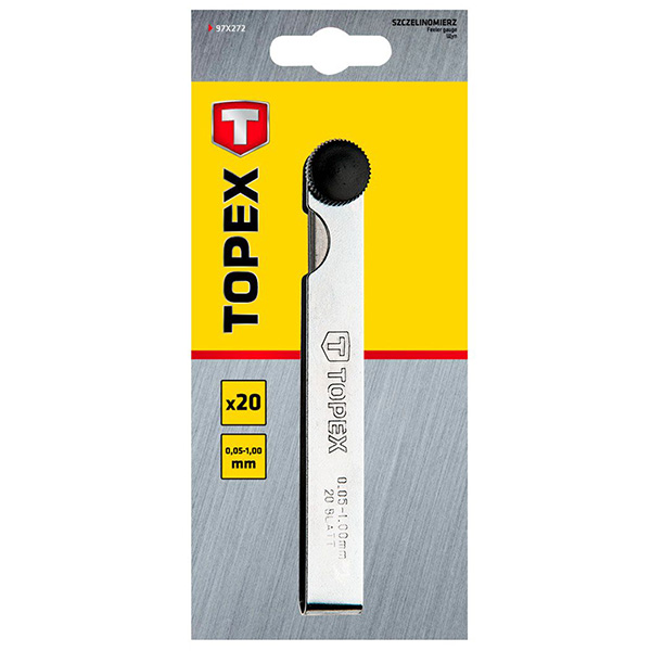 Set 20 bucati lere 0,05-1,00 mm topex 97x272