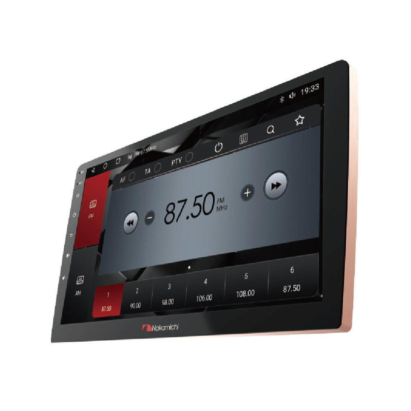 Navigatie auto Nakamichi cu ecran 9 inch capacitiv 2K 8GB/128GB Android12 Profesional DSP HI-RES audio output