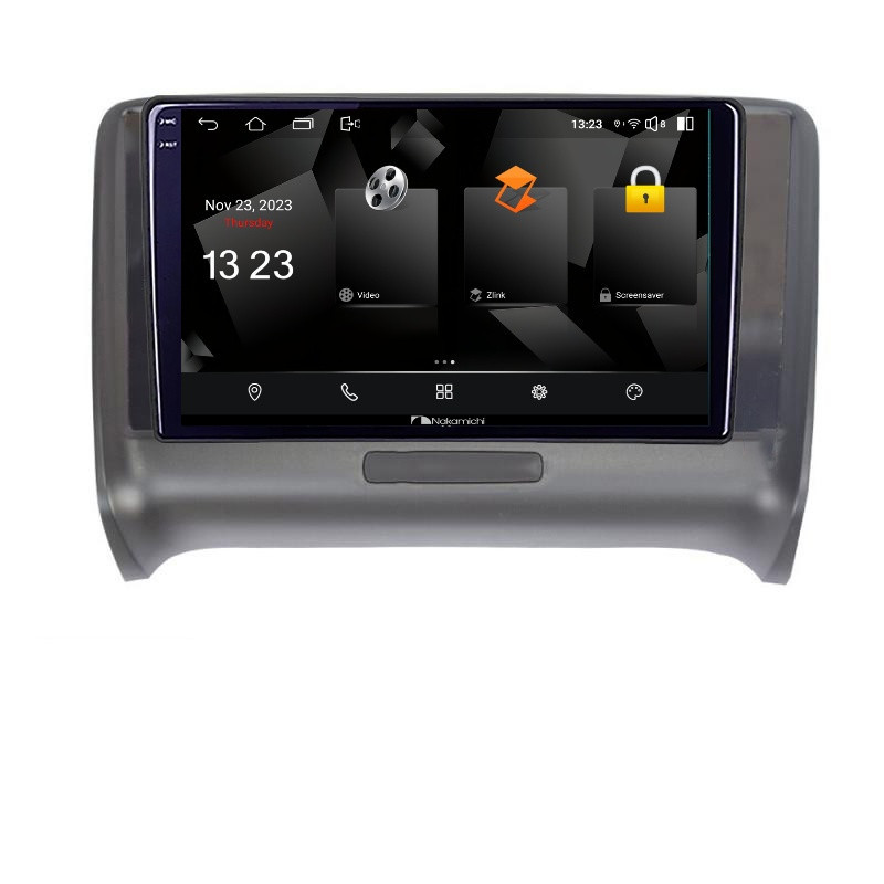 Navigatie dedicata Nakamichi Audi TT 2004-2011 Quad Core 5230-078 Android Ecran 720P Quad Core 2+32 carplay android auto