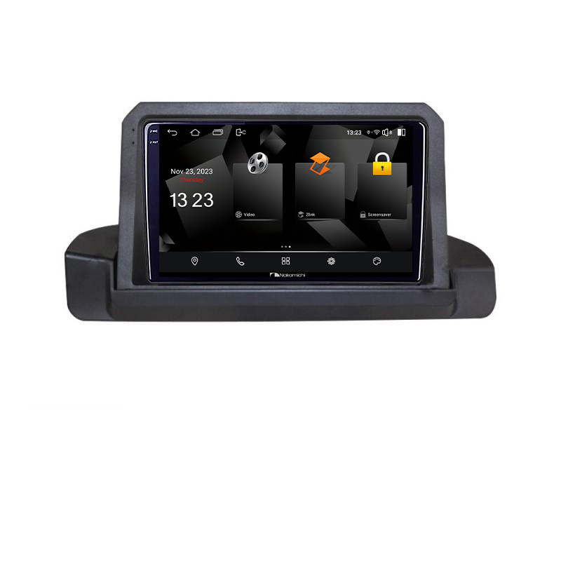 Navigatie dedicata Nakamichi BMW Seria 3 E90 fara ecran de fabrica Android Octa Core 720p 4+64 DSP 360 camera carplay android auto