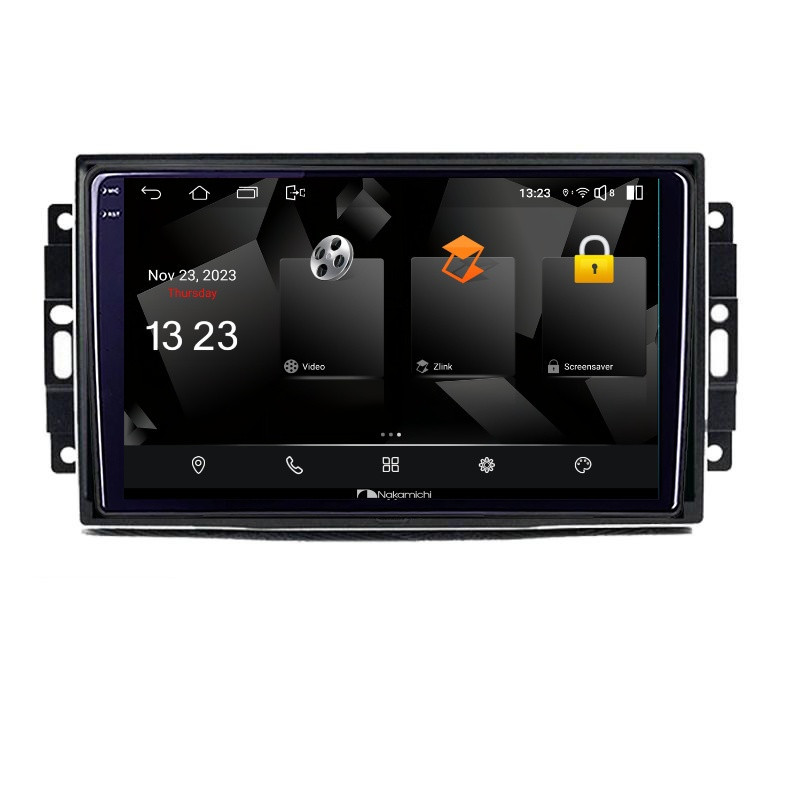 Navigatie dedicata Nakamichi Chrysler Jeep 5510-202 Android Octa Core 720p 4+64 DSP 360 camera carplay android auto