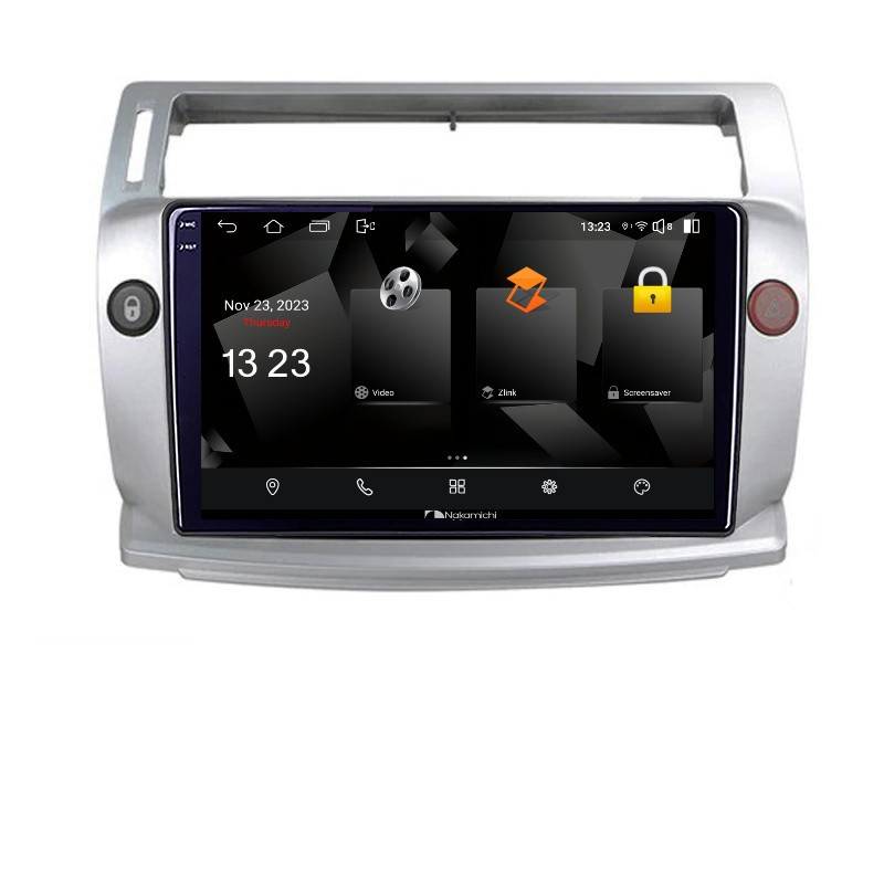 Navigatie dedicata Nakamichi Citroen C4 Quad Core 5230-088  Android Ecran 720P Quad Core 2+32 carplay android auto