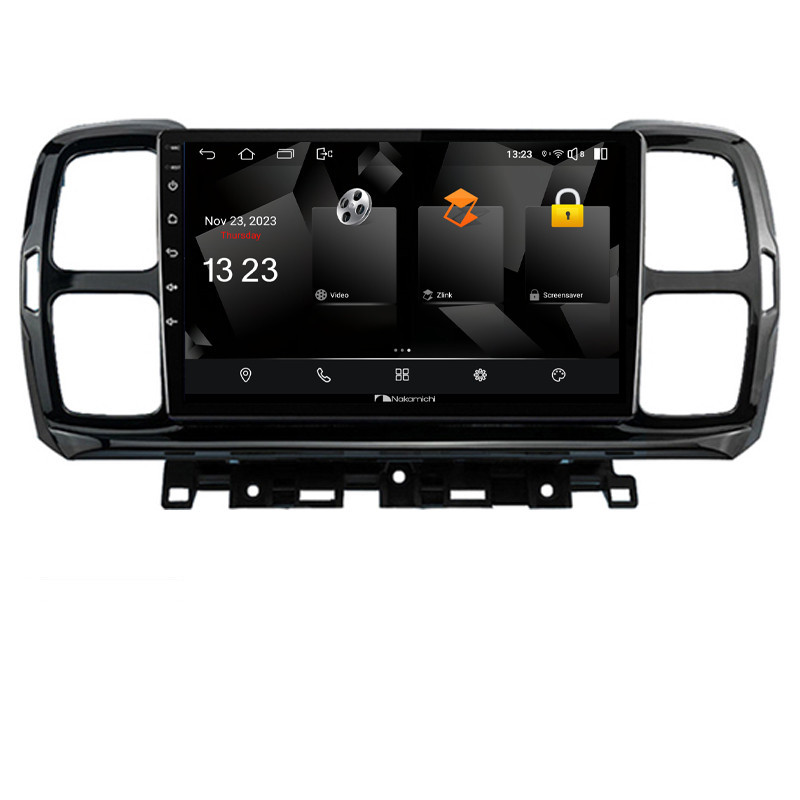 Navigatie dedicata Nakamichi Citroen C5 Aircross Android radio gps internet quad core 2+32 carplay android auto