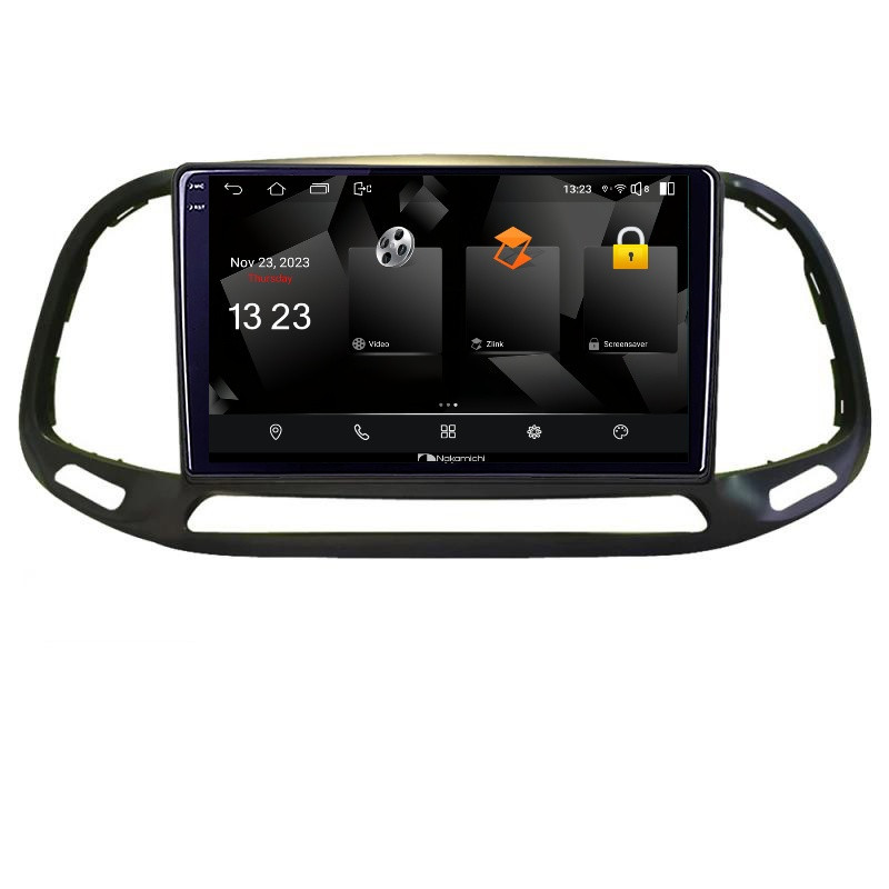 Navigatie dedicata Nakamichi Fiat Doblo 2015-2018 5230-DOBLO15 Android Ecran 720P Quad Core 2+32 carplay android auto