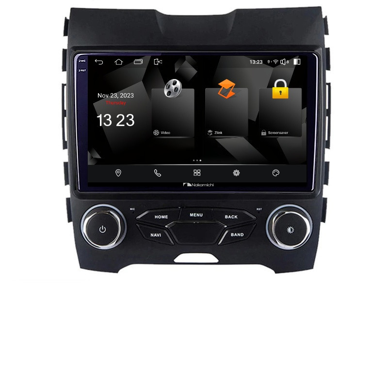 Navigatie dedicata Nakamichi Ford Edge 2015-2021 midline 5510-edge-mid Android Octa Core 720p 4+64 DSP 360 camera carplay android auto