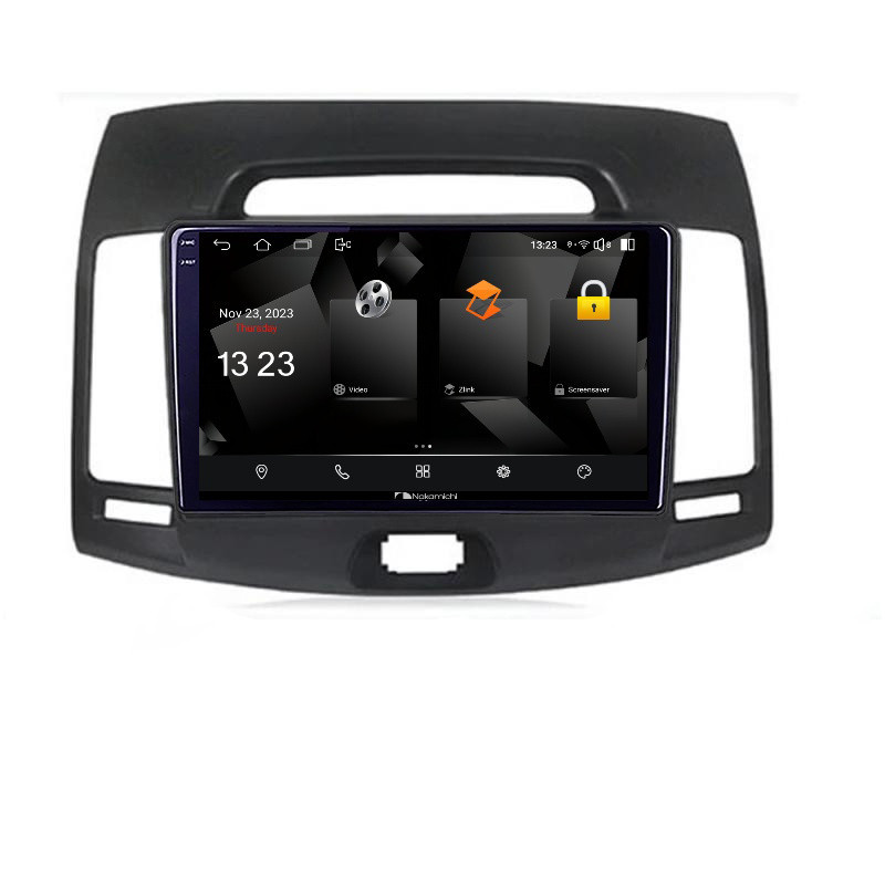 Navigatie dedicata Nakamichi Hyundai Elantra 2007-2011 5230-2009  Android Ecran 720P Quad Core 2+32 carplay android auto