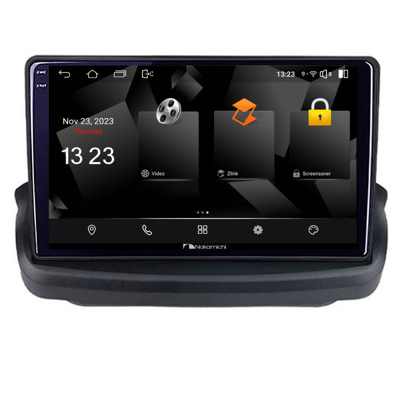 Navigatie dedicata Nakamichi Hyundai Genesis  Android Ecran 720P Quad Core 2+32 carplay android auto