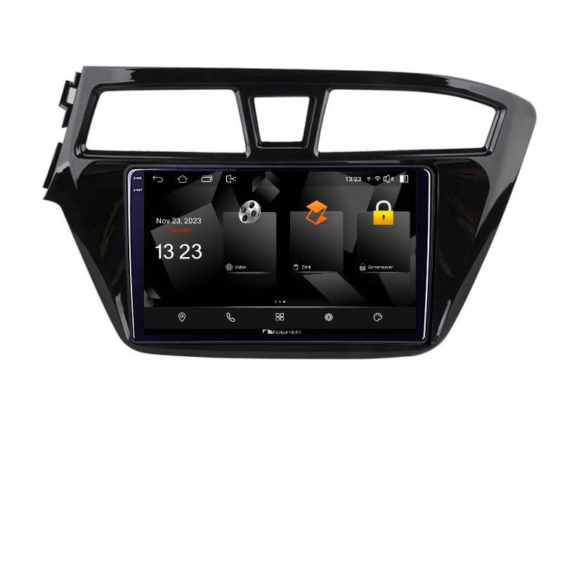 Navigatie dedicata Nakamichi Hyundai i20 2015-2018 5510-517 Android Octa Core 720p 4+64 DSP 360 camera carplay android auto