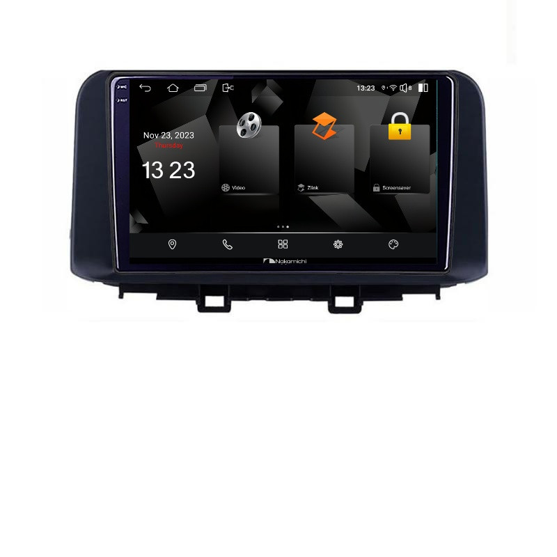 Navigatie dedicata Nakamichi Hyundai Kona 5510-1058  Android Octa Core 720p 4+64 DSP 360 camera carplay android auto