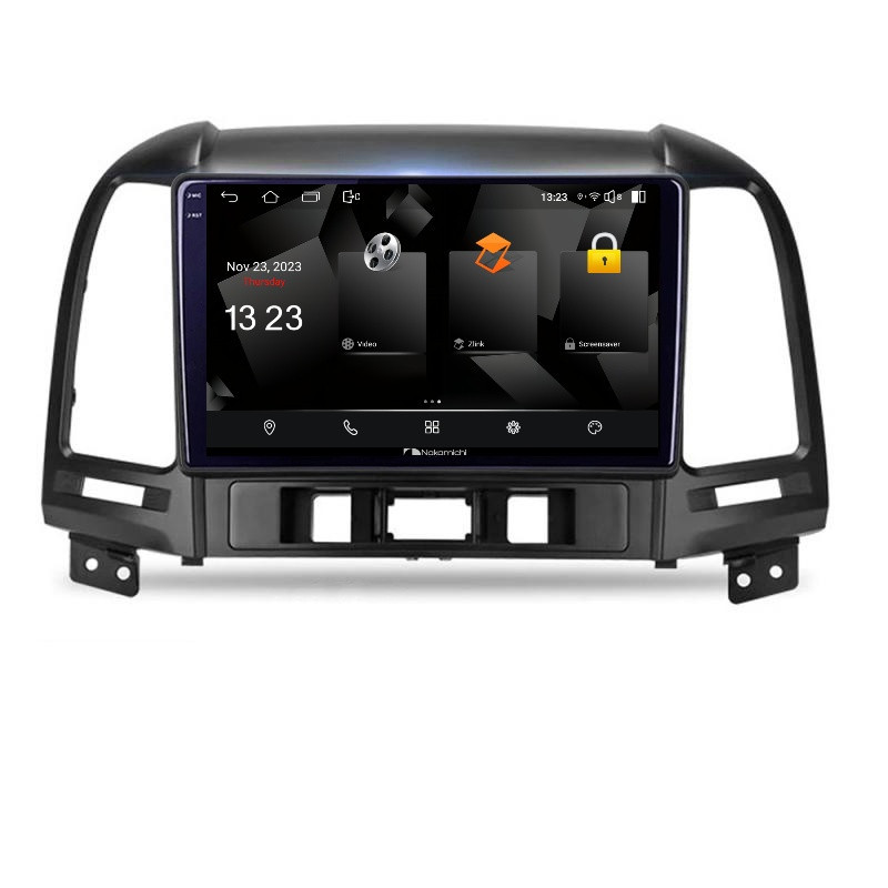 Navigatie dedicata Nakamichi Hyundai Santa Fe 5230-008  Android Ecran 720P Quad Core 2+32 carplay android auto