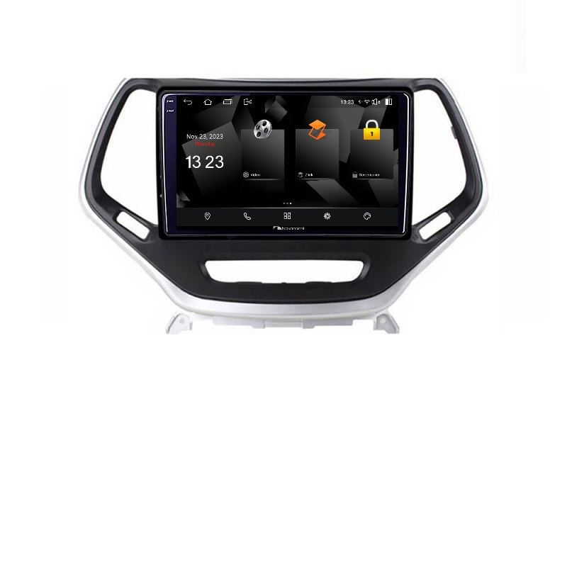 Navigatie dedicata Nakamichi Jeep Cherokee 2014-2019 5230-248 Android Ecran 720P Quad Core 2+32 carplay android auto