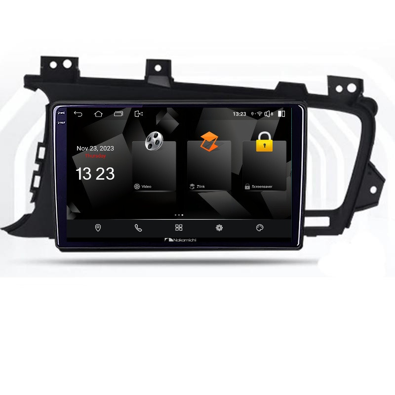 Navigatie dedicata Nakamichi Kia Optima 2011-2013 5230-091 Android Ecran 720P Quad Core 2+32 carplay android auto