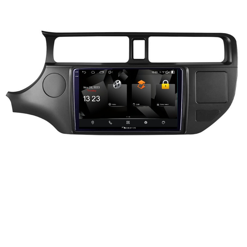 Navigatie dedicata Nakamichi Kia Rio 2011-2014 5230-rio-11 Android Ecran 720P Quad Core 2+32 carplay android auto