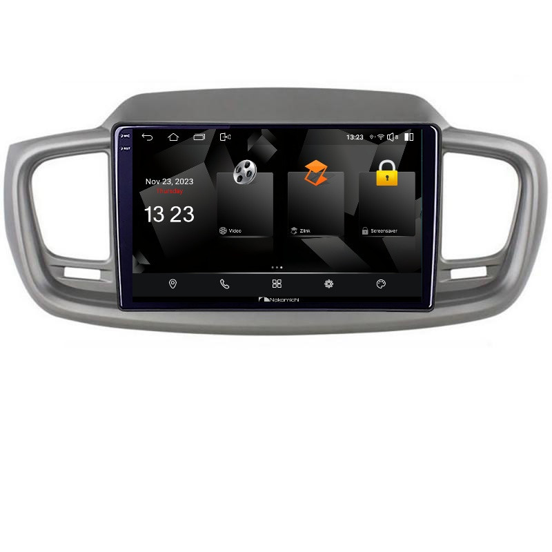 Navigatie dedicata Nakamichi Kia Sorento 2015-2018 5230-6528  Android Ecran 720P Quad Core 2+32 carplay android auto