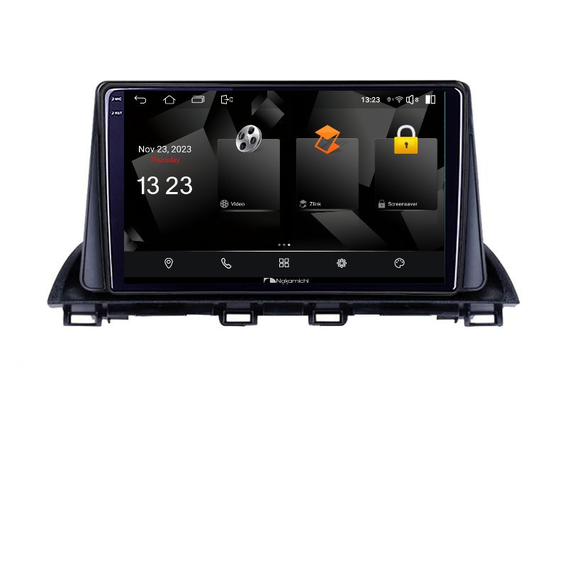 Navigatie dedicata Nakamichi Mazda 3 2014-2019 5230-463 Android Ecran 720P Quad Core 2+32 carplay android auto