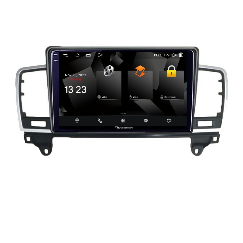 Navigatie dedicata Nakamichi Mercedes ML W166 NTG4.5 5230-W166  Android Ecran 720P Quad Core 2+32 carplay android auto