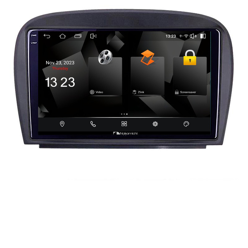 Navigatie dedicata Nakamichi Mercedes SL W230 2004-2011 5230-W230 Android Ecran 720P Quad Core 2+32 carplay android auto