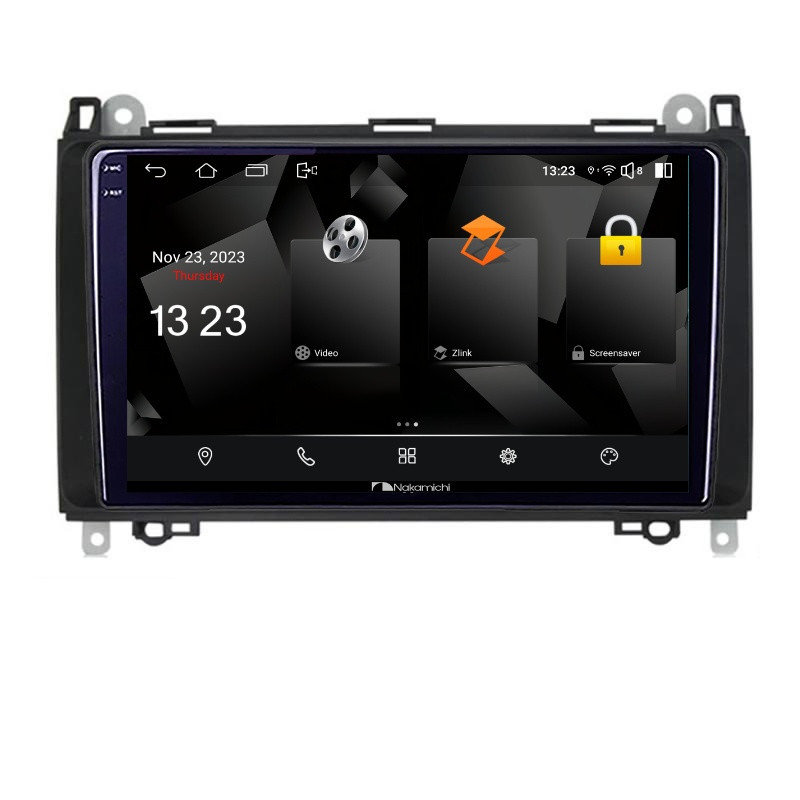 Navigatie dedicata Nakamichi Mercedes VW 5230-068 Android Ecran 720P Quad Core 2+32 carplay android auto