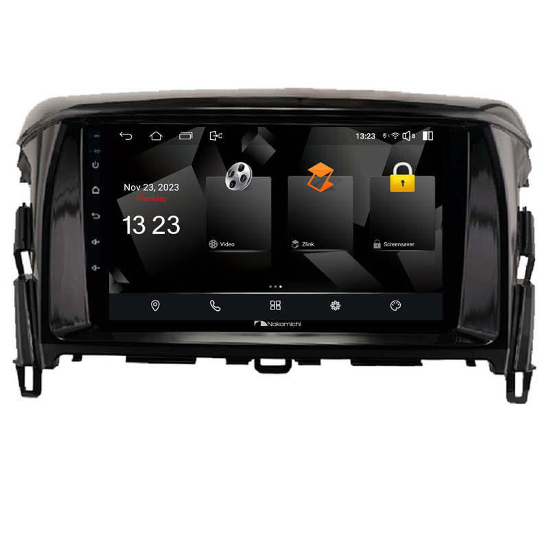 Navigatie dedicata Nakamichi Mitsubishi Eclipse Cross 2017- Android radio gps internet quad core 2+32 carplay android auto