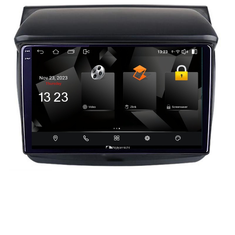 Navigatie dedicata Nakamichi Mitsubishi L200 2006-2014 5230-094 Android Ecran 720P Quad Core 2+32 carplay android auto