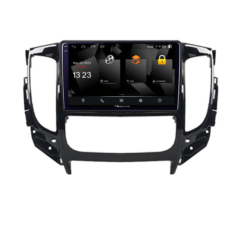 Navigatie dedicata Nakamichi Mitsubishi L200 2014-2020 5230-1094 Android Ecran 720P Quad Core 2+32 carplay android auto