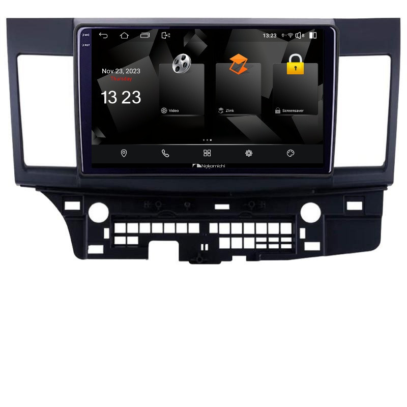 Navigatie dedicata Nakamichi Mitsubishi Lancer 5230-037 Android Ecran 720P Quad Core 2+32 carplay android auto