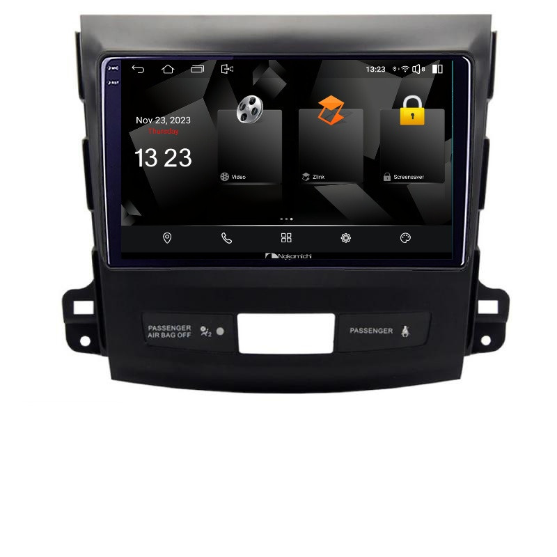 Navigatie dedicata Nakamichi Mitsubishi Outlander 2010 5230-056 Android Ecran 720P Quad Core 2+32 carplay android auto