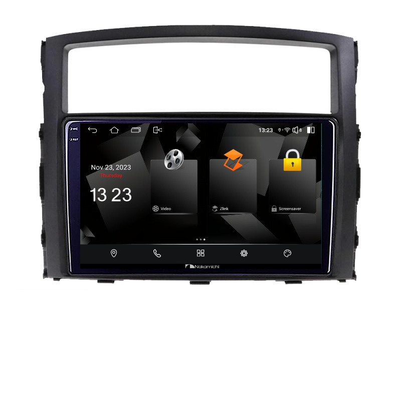 Navigatie dedicata Nakamichi Mitsubishi Pajero 5510-452 Android Octa Core 720p 4+64 DSP 360 camera carplay android auto