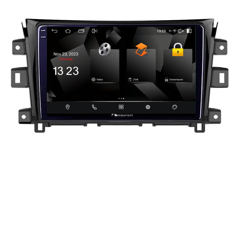 Navigatie dedicata Nakamichi NIssan Navara 2017- 5510-NAVARA17 Android Octa Core 720p 4+64 DSP 360 camera carplay android auto