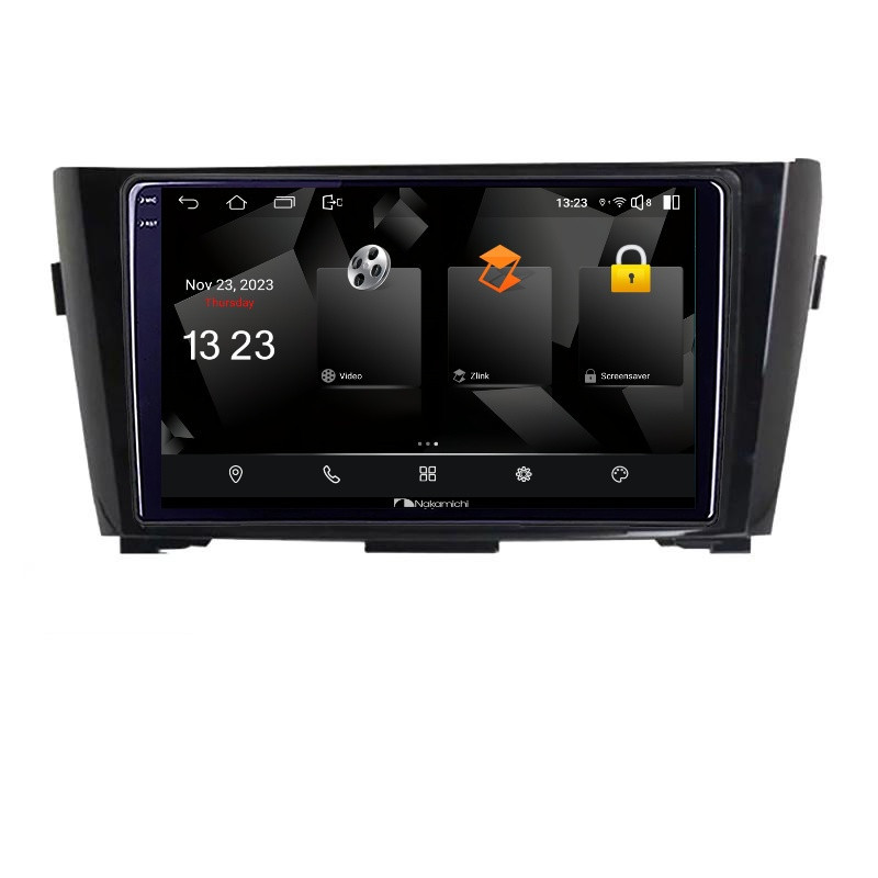 Navigatie dedicata Nakamichi Nissan Qashqai 5230-353  Android Ecran 720P Quad Core 2+32 carplay android auto