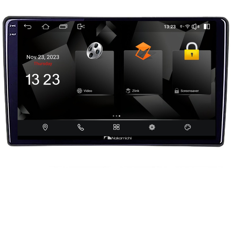 Navigatie dedicata Nakamichi Opel Zafira Corsa Astra Antara Vectra 2005-2014 5230-ZAFIR5230-B  Android Ecran 720P Quad Core 2+32 carplay android auto