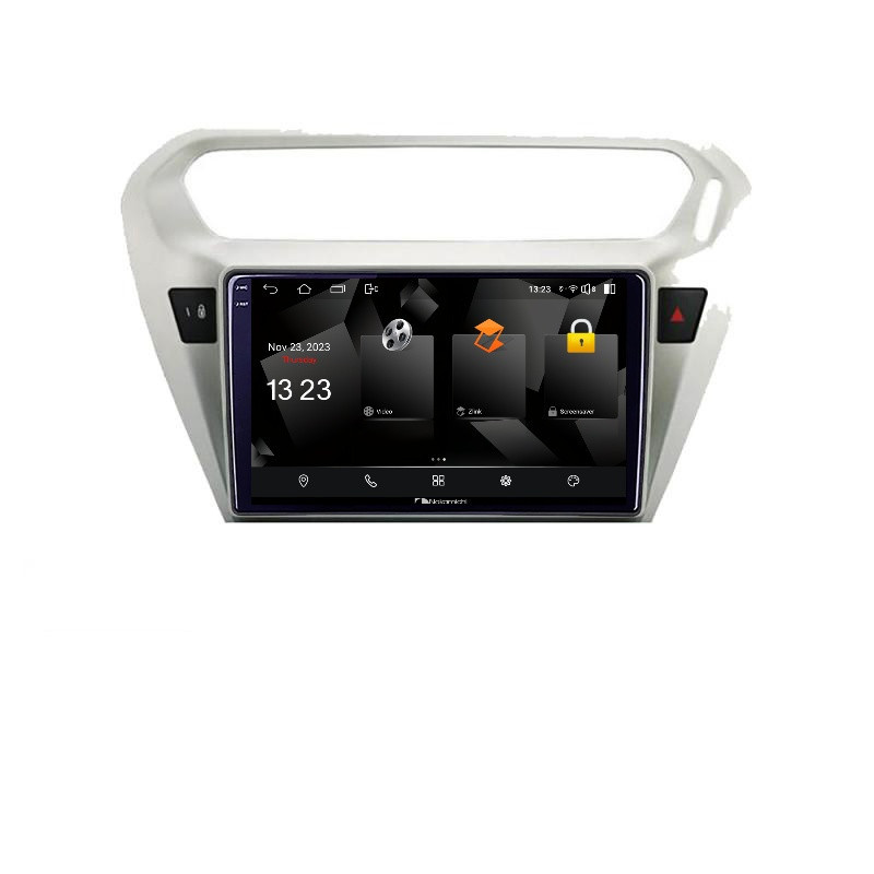 Navigatie dedicata Nakamichi Peugeot 301 Citroen C-Elisee 5230-301 Android Ecran 720P Quad Core 2+32 carplay android auto