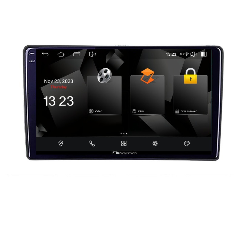 Navigatie dedicata Nakamichi Peugeot 307 5230-307 Android Ecran 720P Quad Core 2+32 carplay android auto