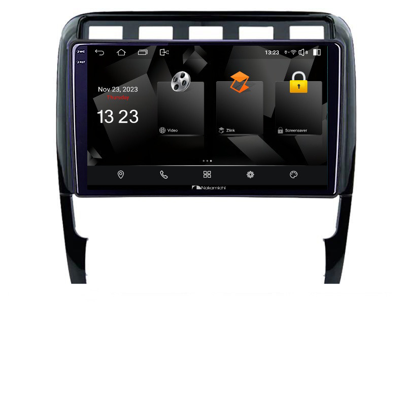 Navigatie dedicata Nakamichi Porsche Cayenne 2002-2011 5230-443 Android Ecran 720P Quad Core 2+32 carplay android auto