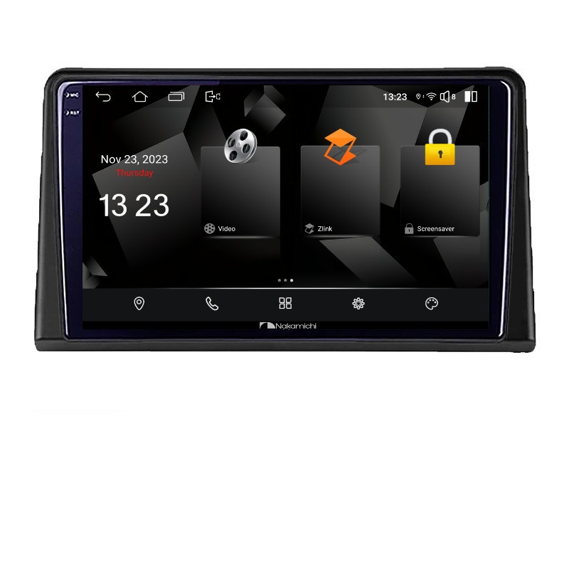 Navigatie dedicata Nakamichi Renault Express Android Ecran 720P Quad Core 2+32 carplay android auto