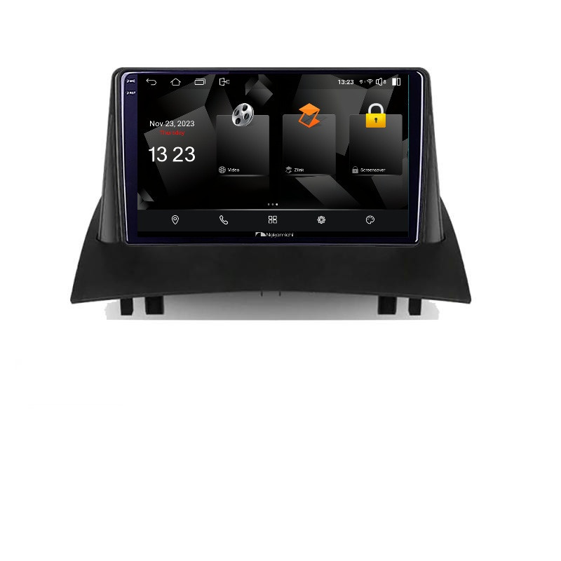 Navigatie dedicata Nakamichi Renault Megane 2 5230-098 Android Ecran 720P Quad Core 2+32 carplay android auto