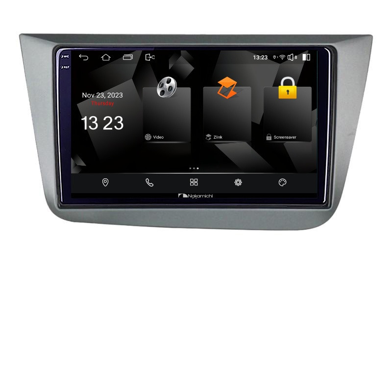 Navigatie dedicata Nakamichi Seat Leon 2005-2012 5230-leon05  Android Ecran 720P Quad Core 2+32 carplay android auto