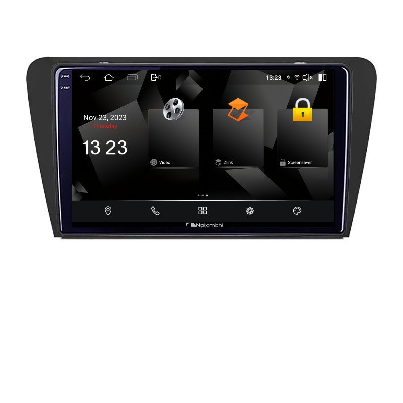 Navigatie dedicata Nakamichi Skoda Octavia 3 5230-279 Android Ecran 720P Quad Core 2+32 carplay android auto