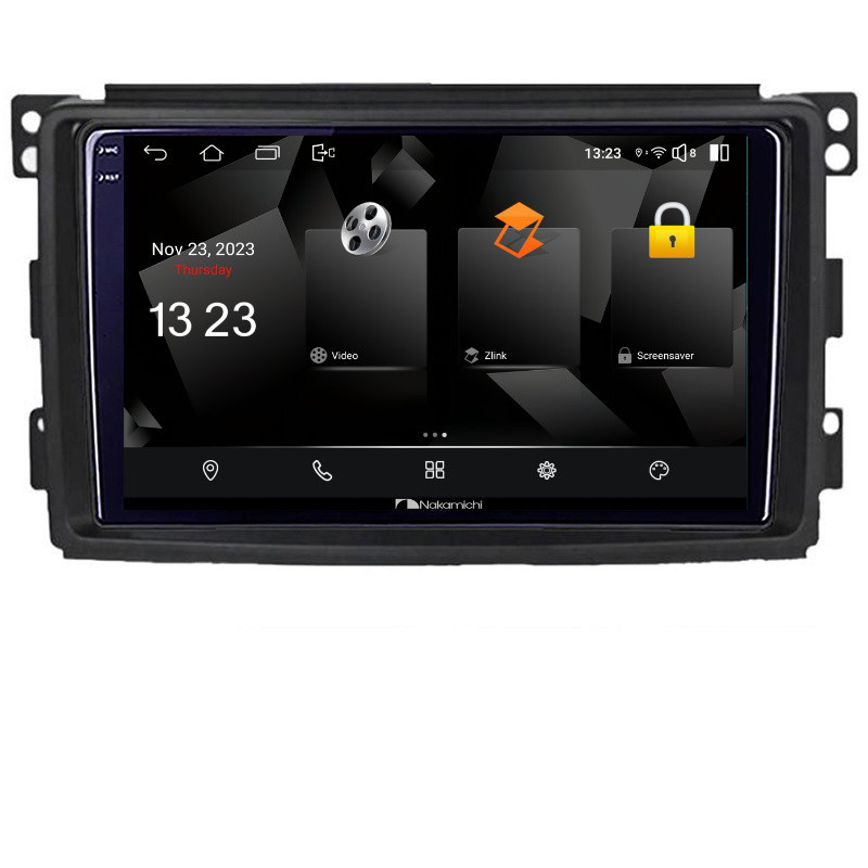 Navigatie dedicata Nakamichi Smart 2005-2010 5230-SMART05  Android Ecran 720P Quad Core 2+32 carplay android auto